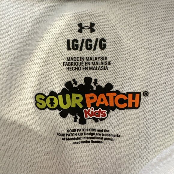 Under Armour Steph Stephen Curry Sour Patch Collab Tshirt Large White - Picture 6 of 9